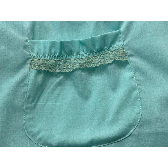 Nucci Intimates Woman’s Vintage Nightgown House Dress 3X Light Blue Button Front - Picture 4 of 16